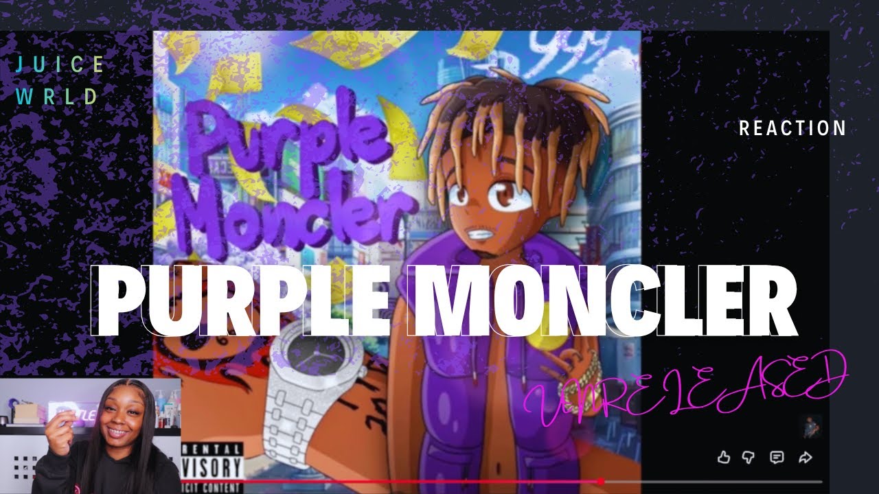 JUICE WRLD - PURPLE MONCLER | REACTION