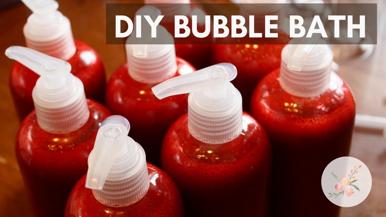 Soapmaking: DIY Liquid Bubble Bath from Base