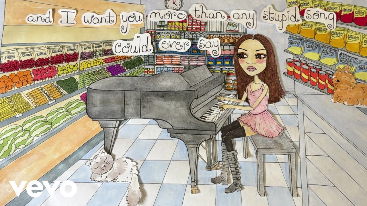 Olivia Rodrigo - stupid song (Lyric Video)
