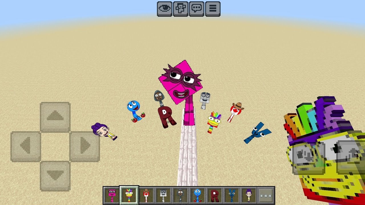 SPRUNKI OC NEXTBOTS MOD IN MINECRAFT PE