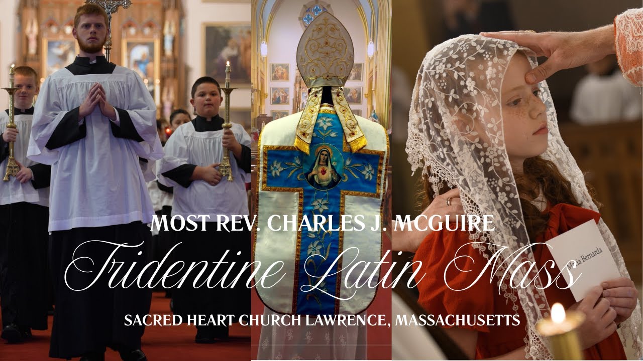Traditional Latin Mass and Traditional Rite of Confirmation | Sacred Heart Church #bostonlatinmass