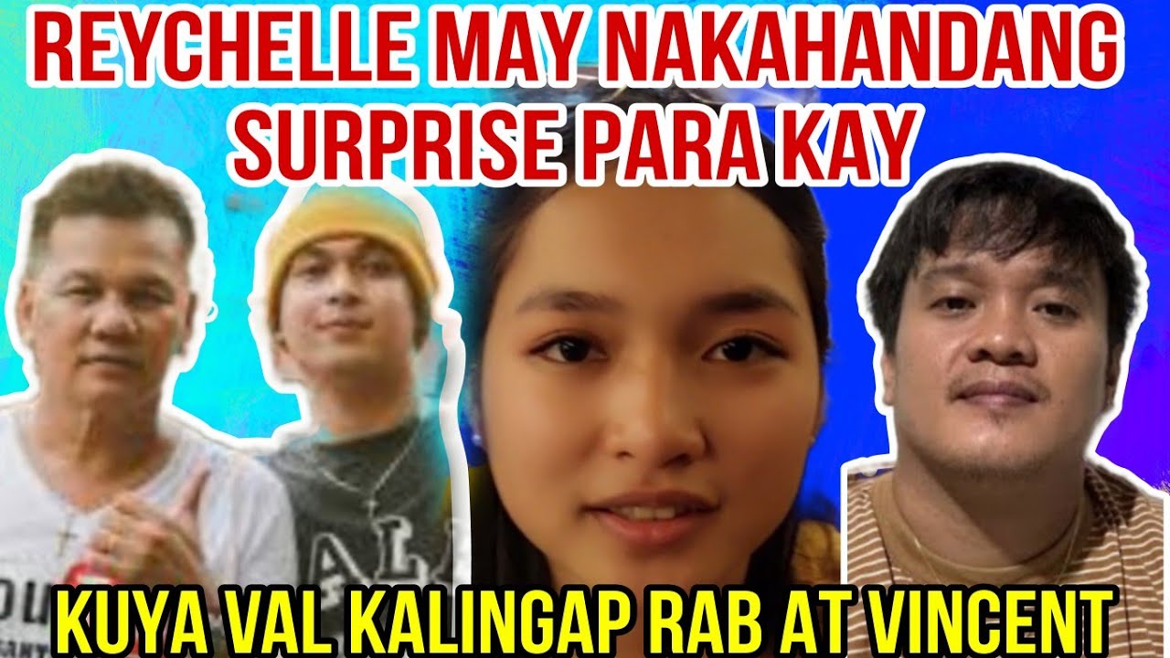 REYCHELLE MORALES MAY SURPRISE PARA KAY KUYA VAL KALINGAP RAB AT VINCENT CALLADA