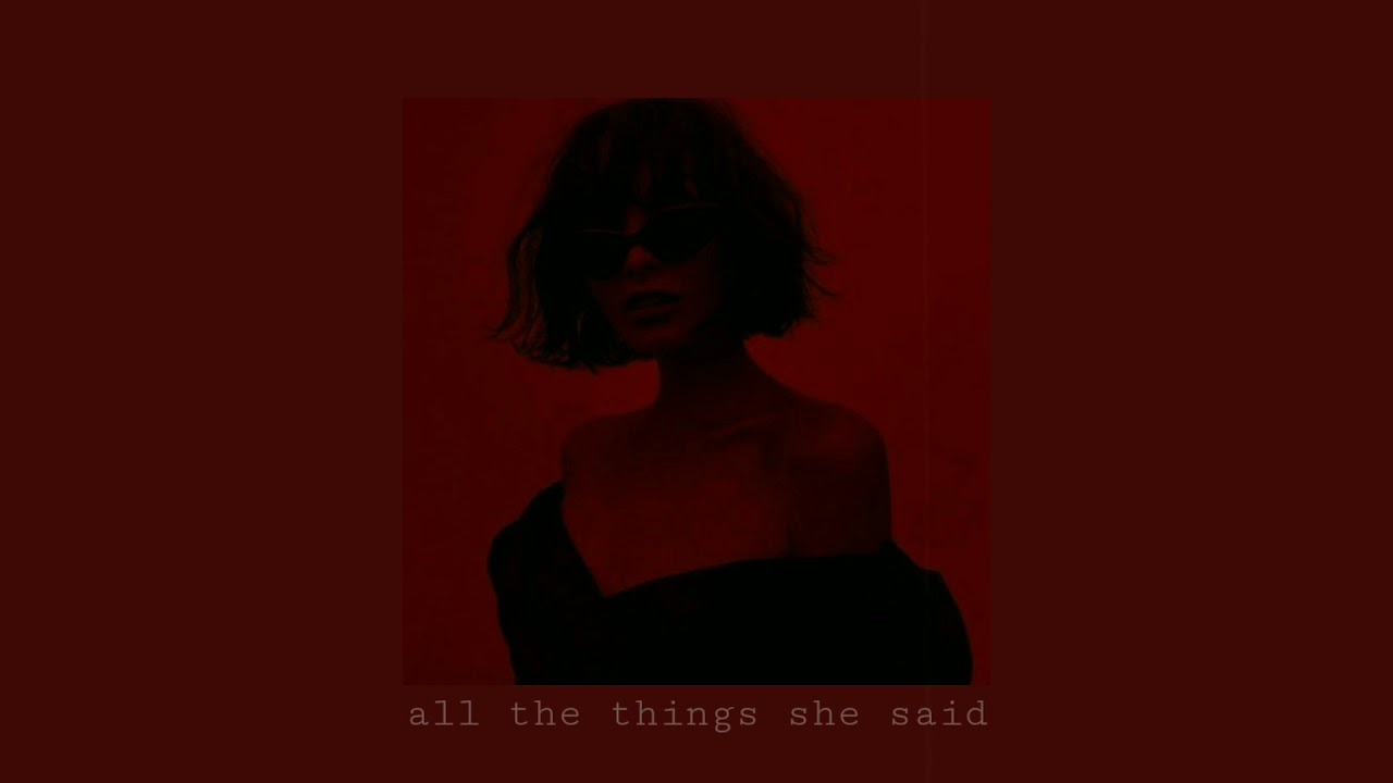 tatu - all the things she said (slowed + reverb)