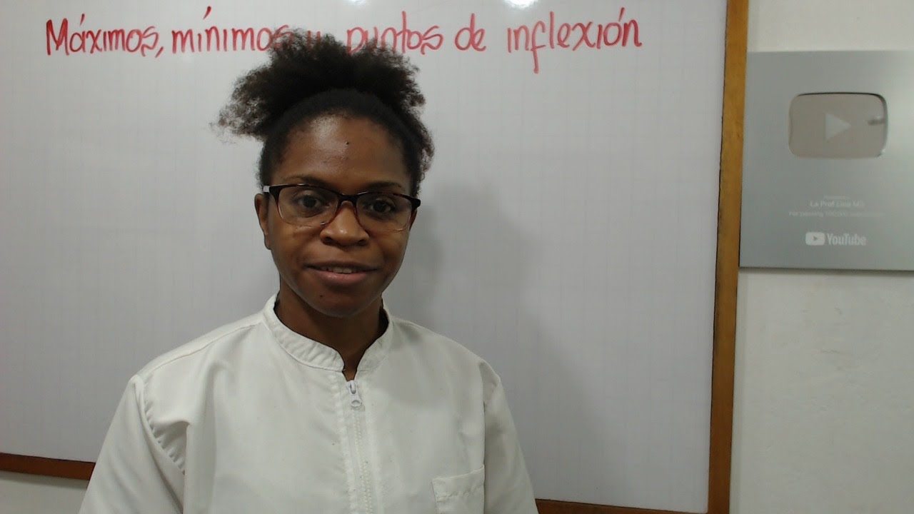 Máximos, mínimos y puntos de inflexión de una función | La Prof Lina M3