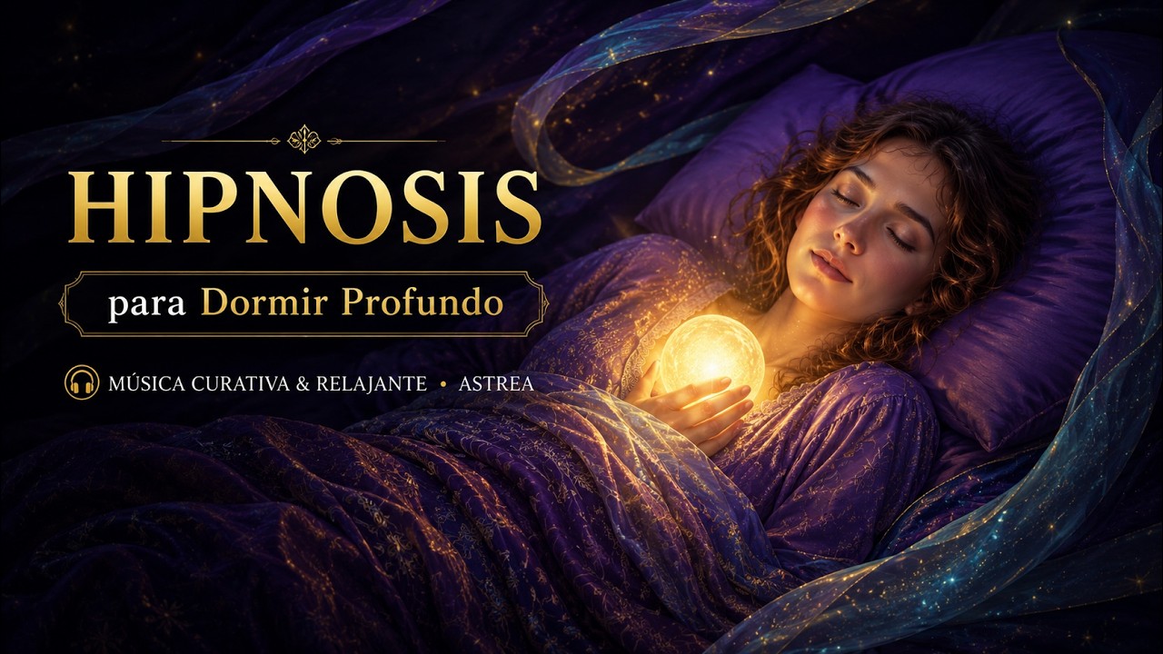HIPNOSIS para Dormir Profundo (SIN ANUNCIOS) 🌙 Libera Ansiedad y Activa la Melatonina