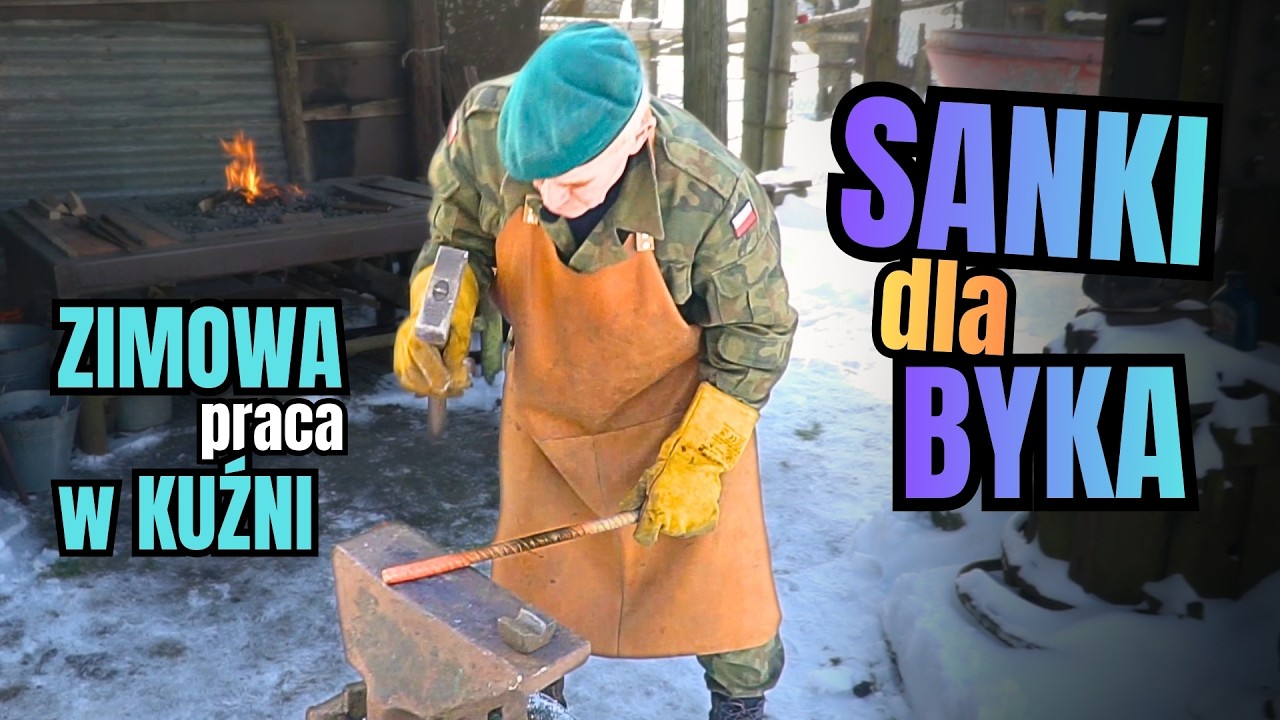 Projekt SANKI dla BYKA. Wykuwam KONSTRUKCJĘ w kuźni