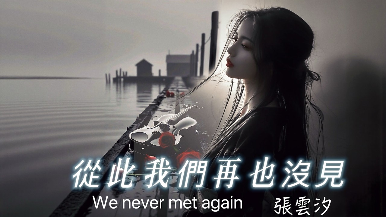 從此我們再也沒見_張雲汐 We never met again /我等的誓言還在耳邊 我們的虧欠已成雲煙/動態歌詞MV・Pinyin Lyrics・Eng.Sub.・日本語訳