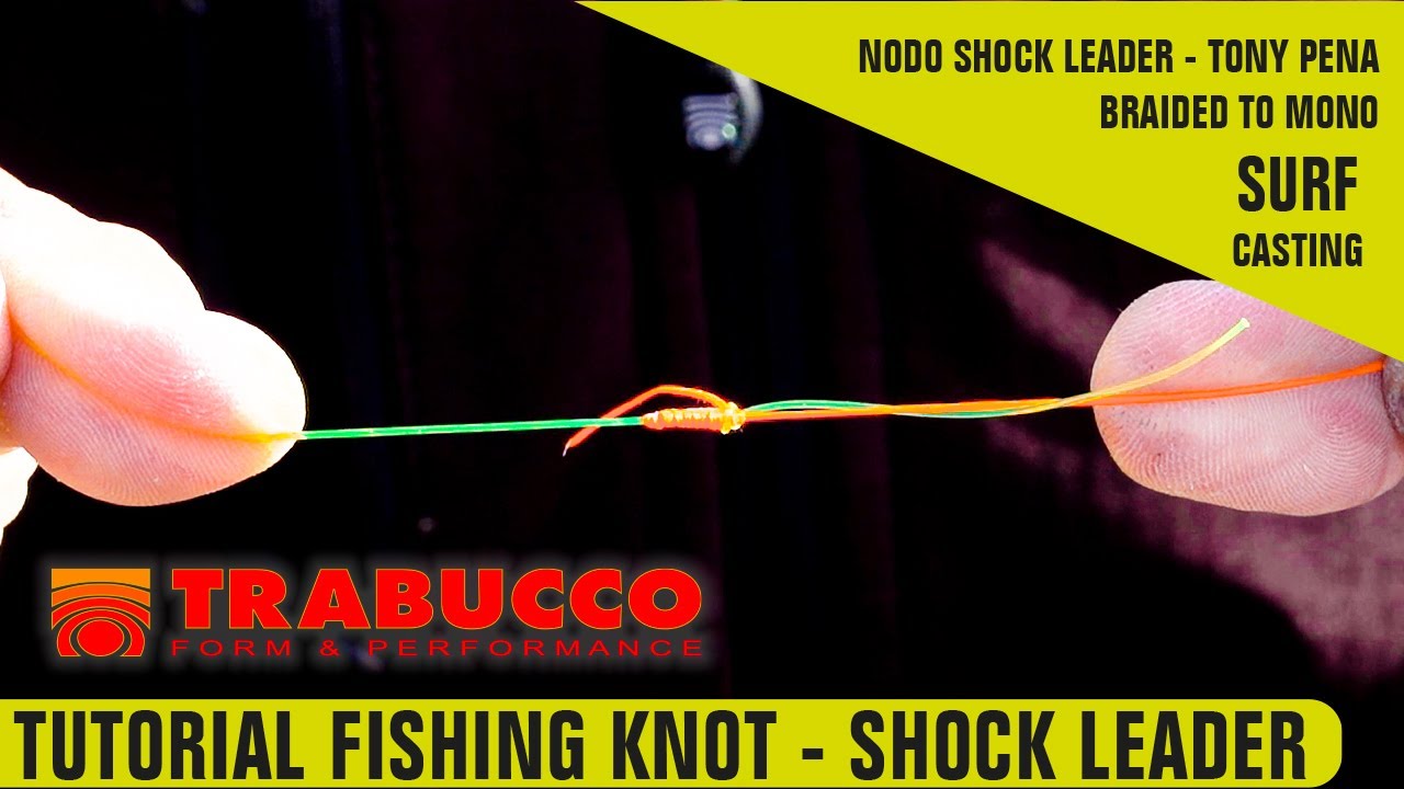 Trabucco TV - Tutorial Nodi Pesca - Surfcasting Nodo Shock Leader - Braided Line Finale Conico