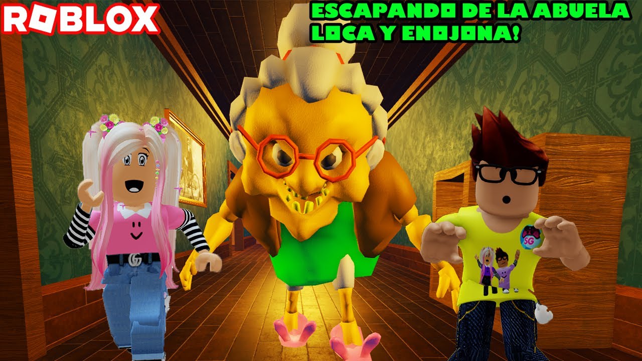 Escapando De La Abuela Hulk Loca, Enojona Y Hambrienta! 😄😀😀