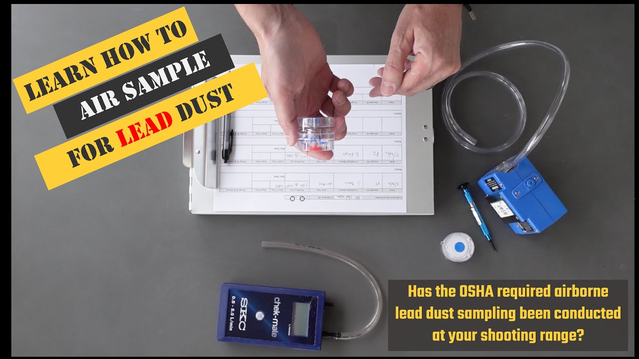 Learn how to conduct personal airborne lead dust sampling at your shooting range.