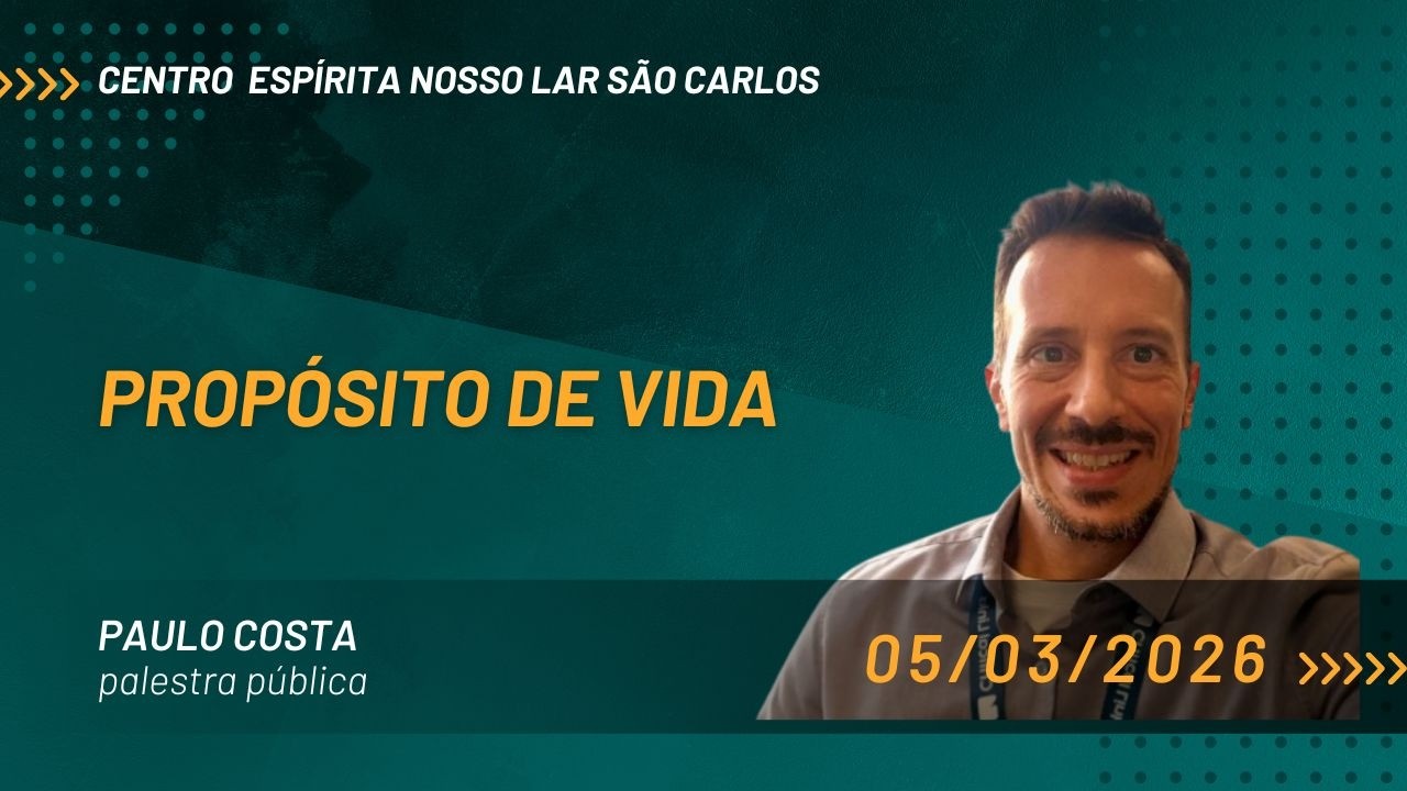 Palestra pública - Paulo Costa - Propósito de vida- 05/03/26