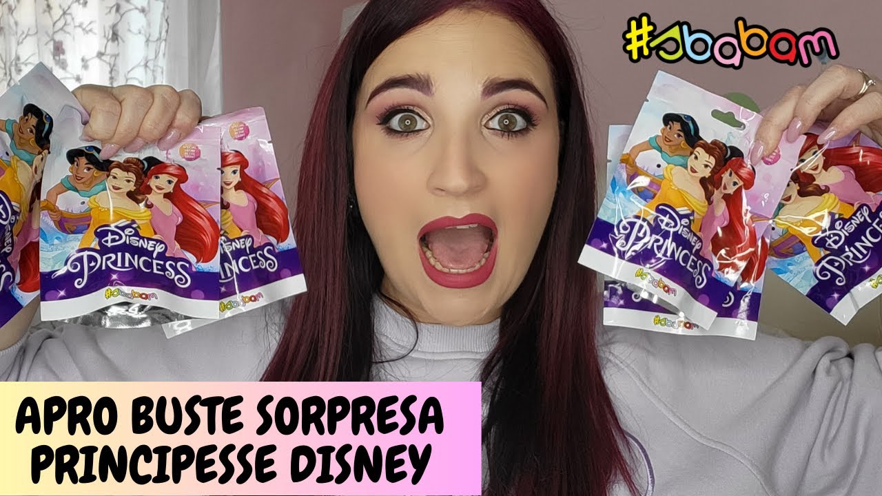 APRO BUSTINE SORPRESA PRINCIPESSE DISNEY - SBABAM - Alessandramakeupandnails