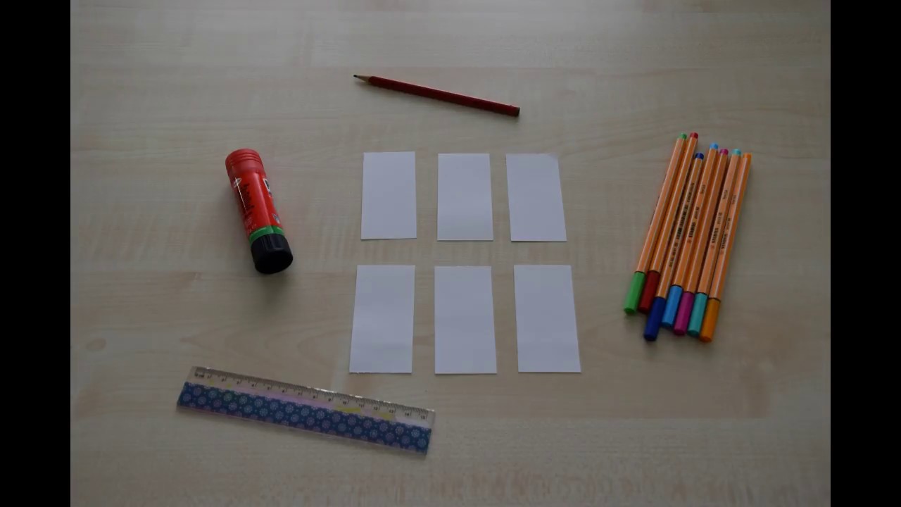 Bastelanleitung Faltpapier - StewyDIY