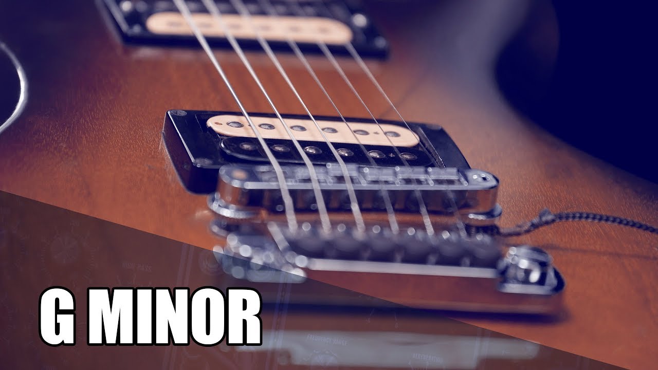 Clean Blues Ballad Backing Track In G Minor