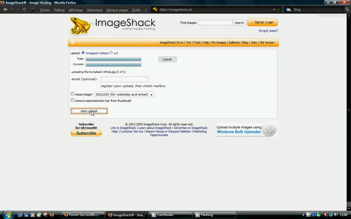 Tutorial Imageshack