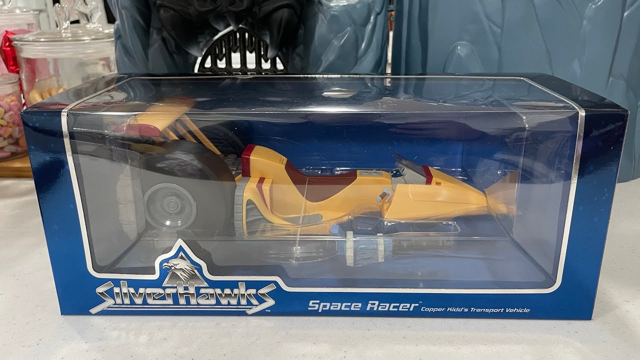 NEW! Super 7 Silverhawks Ultimates Copper Kidd’s Transport Vehicle Space Racer!!!!