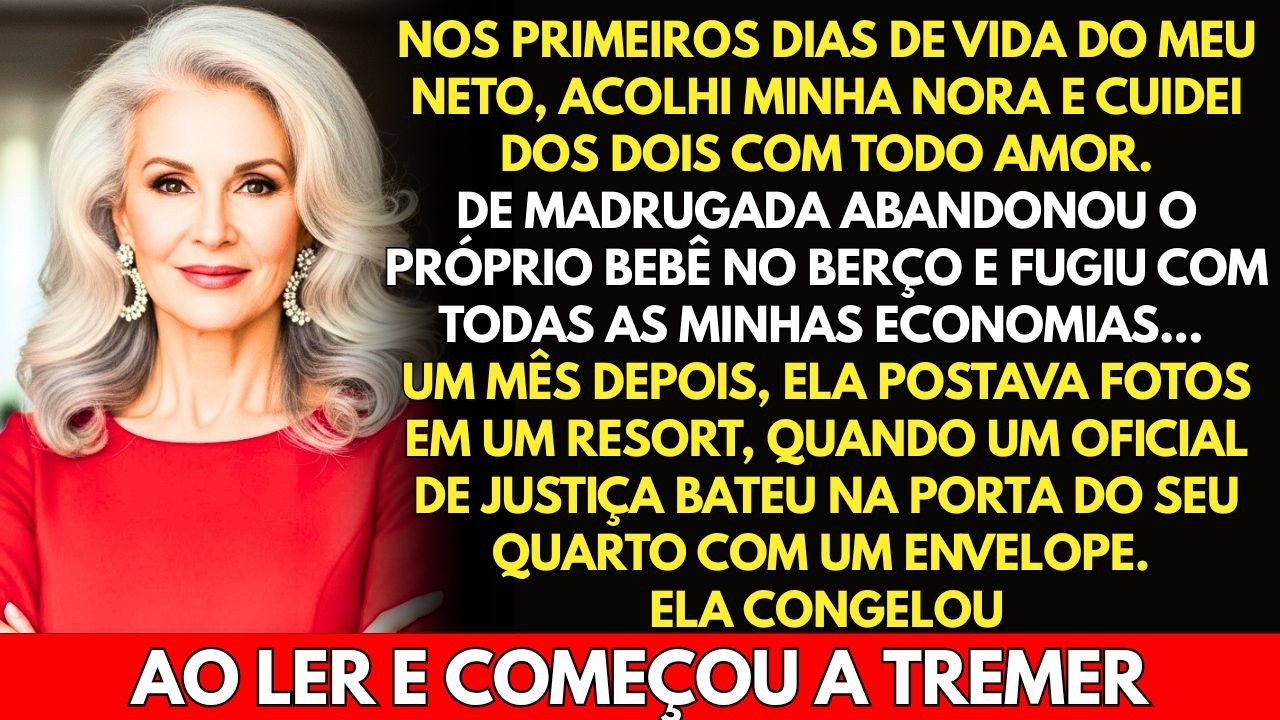 Minha nora abandonou o bebê e fugiu com o dinheiro... O que fiz depois a fez perder a fala