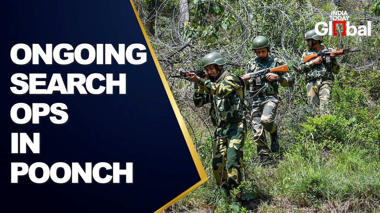 LIVE: Search Ops Underway in Poonch | Indian Army & SOG Intensify Anti-Terror Operation