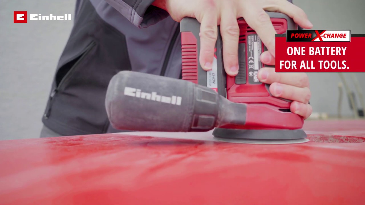 Einhell Accu Excenterschuurmachine TE-RS 18 Li-Solo - Power X-Change