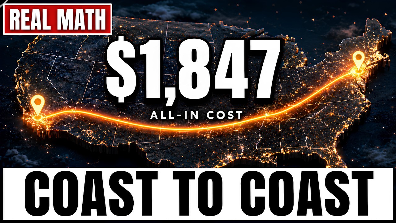 Coast to Coast Road Trip: Driving Across America Really Costs $1,847