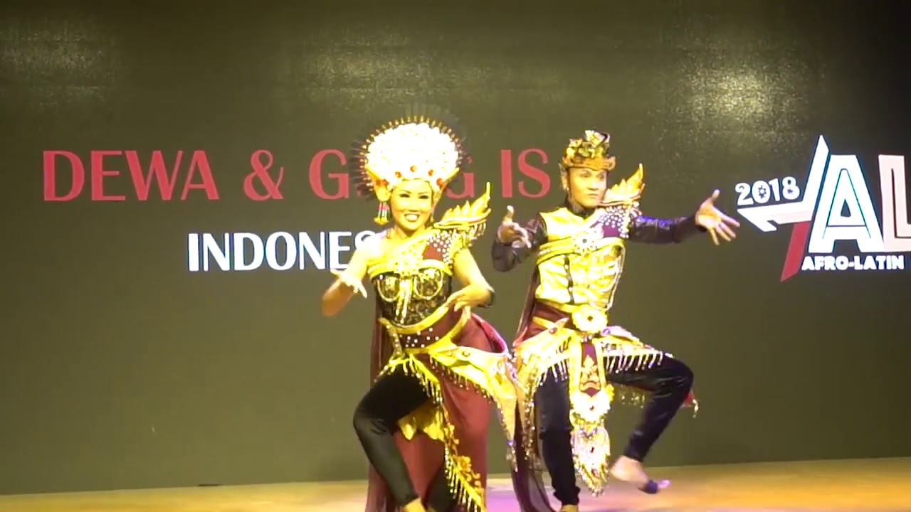 ALiA 2018: Traditional Balinese Dance & Kizomba Performance by Dewa & Gung Is