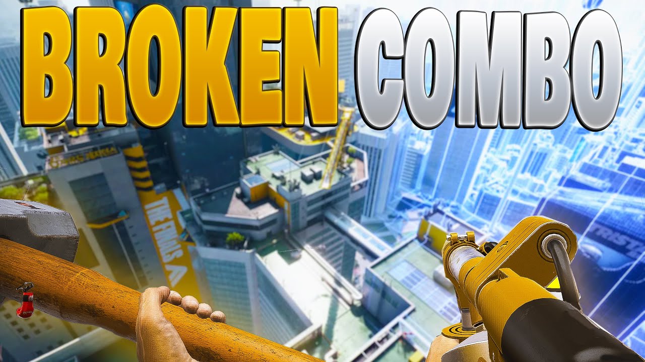 THE BROKEN COMBO IN THE FINALS RANK GAMEPLAY GOO GUN AND SLEDGE HAMMER COMBO