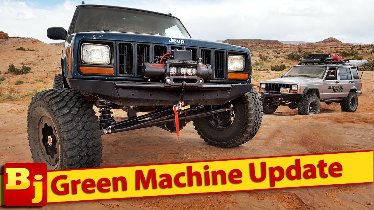 Custom Jeep Cherokee XJ - Project Green Machine Update and Walkaround