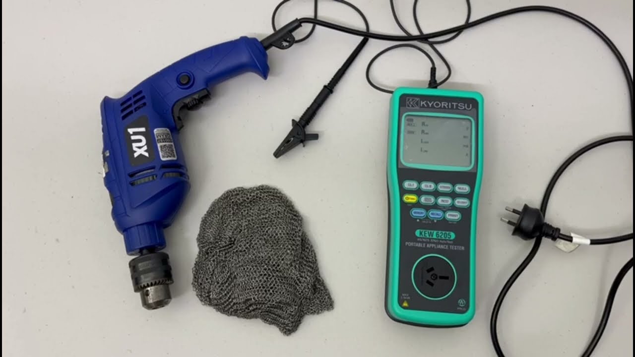 Class 2 Test Using Kyoritsu Portable Appliance Tester