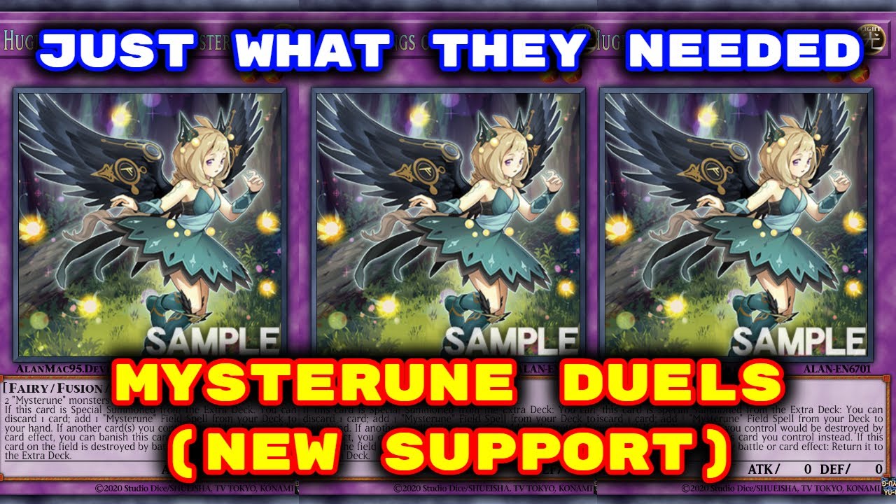 Yugioh - Mysterune Duels (Feat. Huginn, Wings of the Mysterune) (Deck Download in Description)