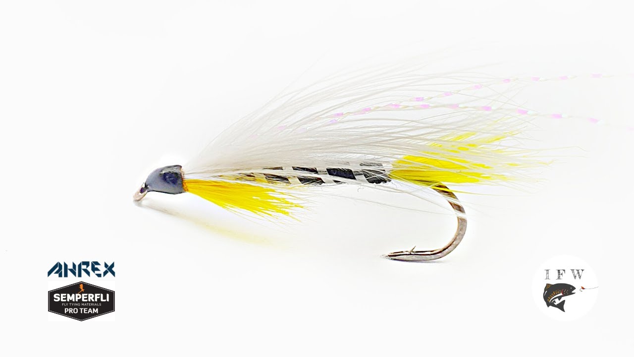 Marabou Saltwater Black Ghost fluguhnýtingar myndband | Flugusmiðjan