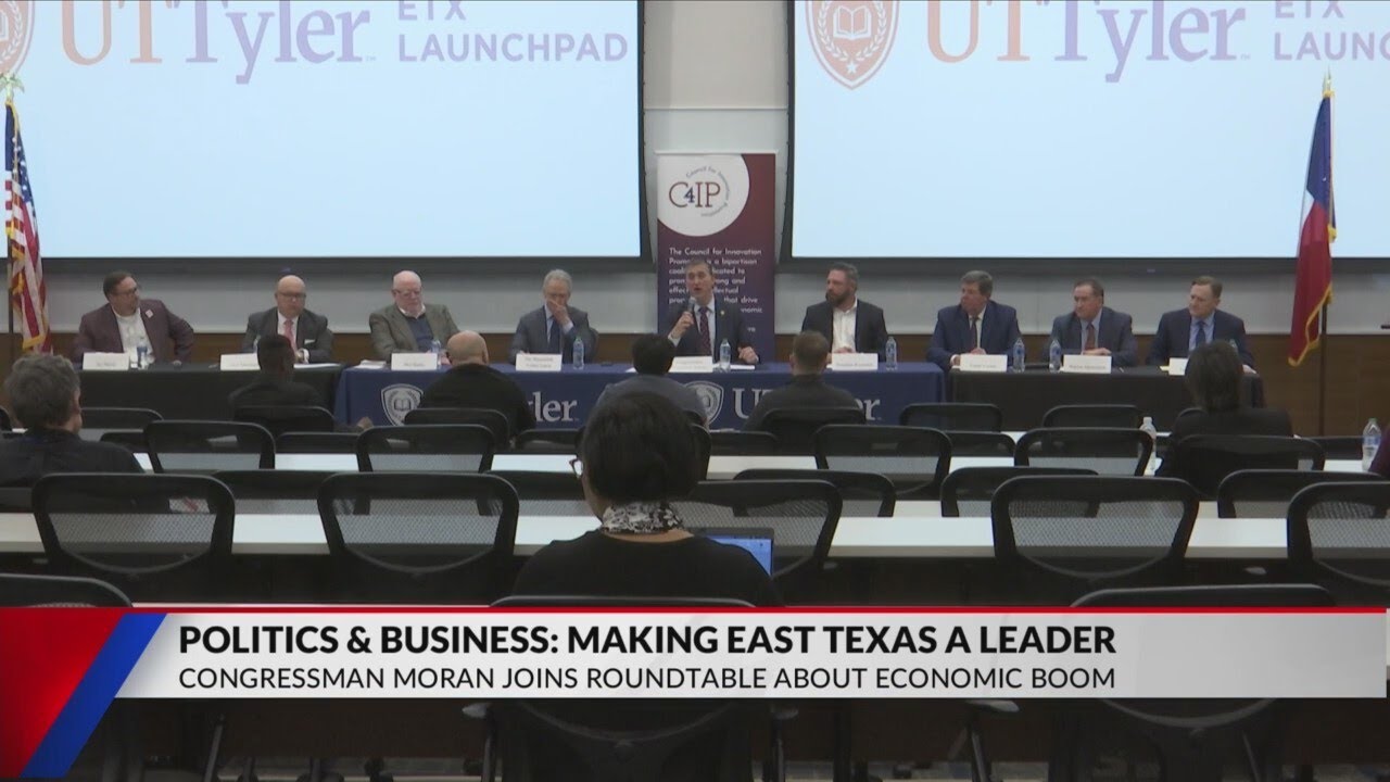 East Texas leaders discuss economic development through intellectual property patents