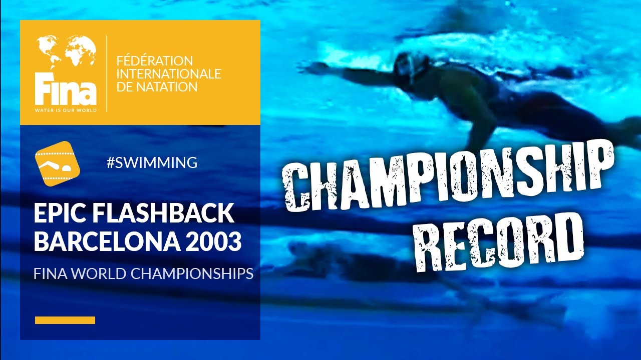 Hannah Stockbauer vs. Diana Munz - incredible 800m duel | Barcelona 2003 | FINA World Championships