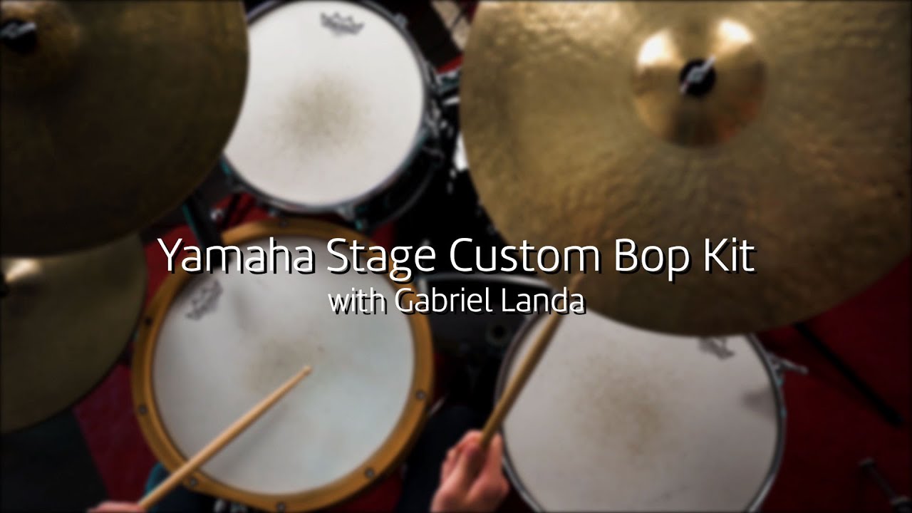 Yamaha Stage Custom Birch Bebop Kit (Raven Black) | Sound Test/Demo | 18/12/14