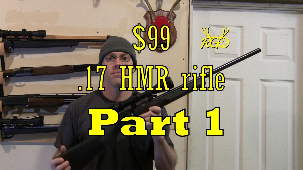 My $99 .17 HMR Rifle-  Marlin 917- RGO EP 31