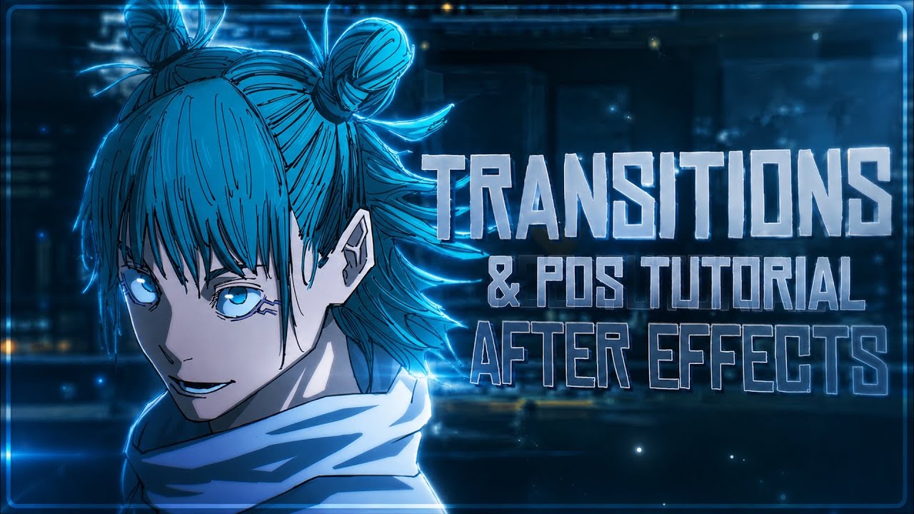 How to make Smooth Transitions + Position Shake on After Effects - AMV Tutorial!