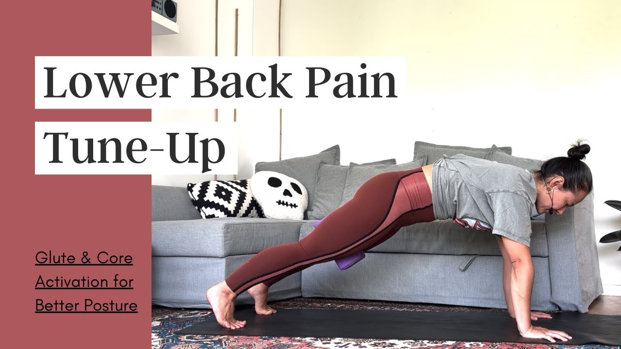 20 Min Morning Yoga for Lower Back Pain Relief | Glutes & Core Activation Sequence
