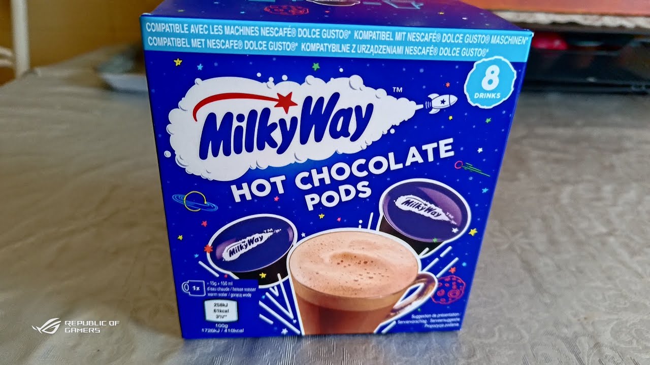 Dolce Gusto - Milky Way Forrócsoki Kapszula kóstoló video