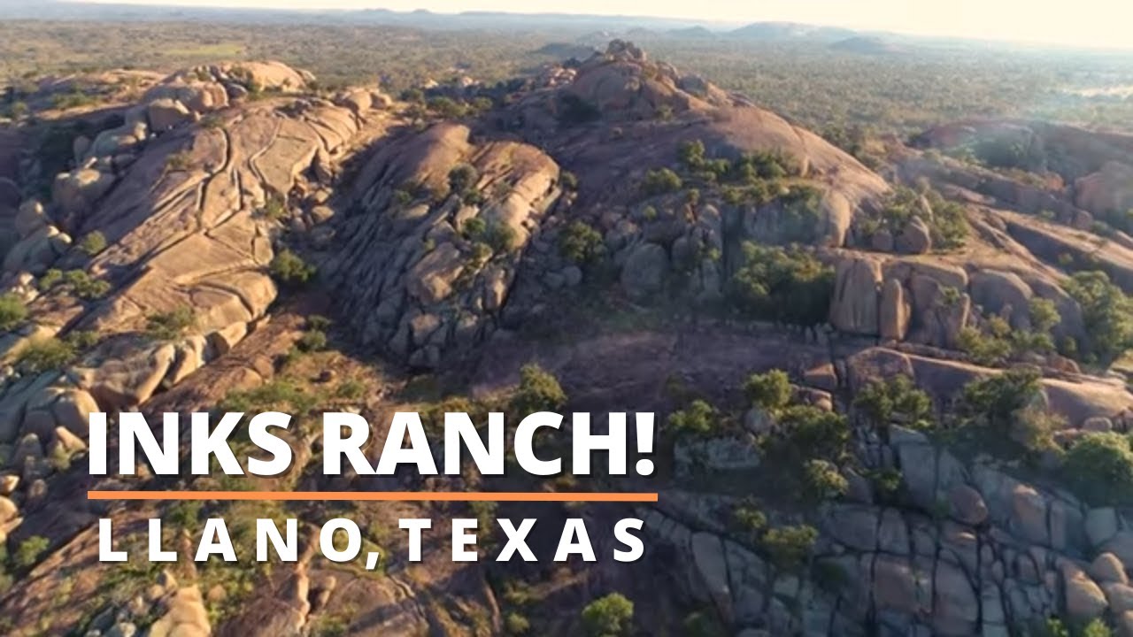 Inks Ranch, Llano, Texas - BEAUTIFUL Drone Footage!