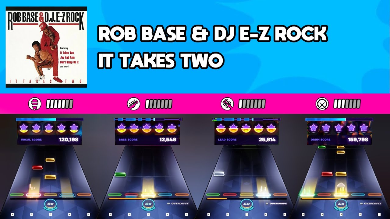 [Fortnite Festival] Rob Base & DJ E-Z Rock - It Takes Two || All Instruments Expert 100%