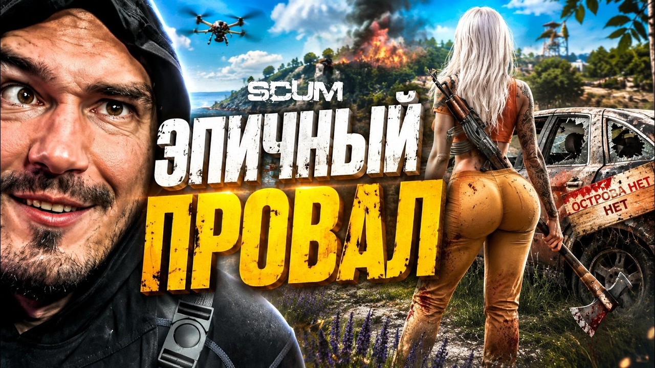Девушка нашла машину в SCUM... лучше бы не находила