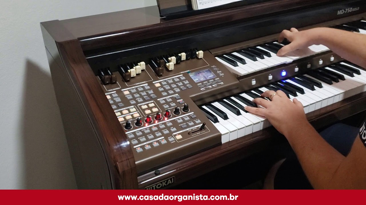 HINO CCB 408 JESUS CRISTO É O PÃO CELESTE - TOKAI MD750 GOLD - CASA DAS ORGANISTAS