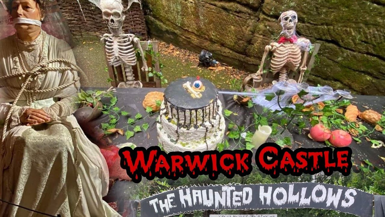 Warwick Castle - Haunted Hallows  Vlog - Halloween 2001