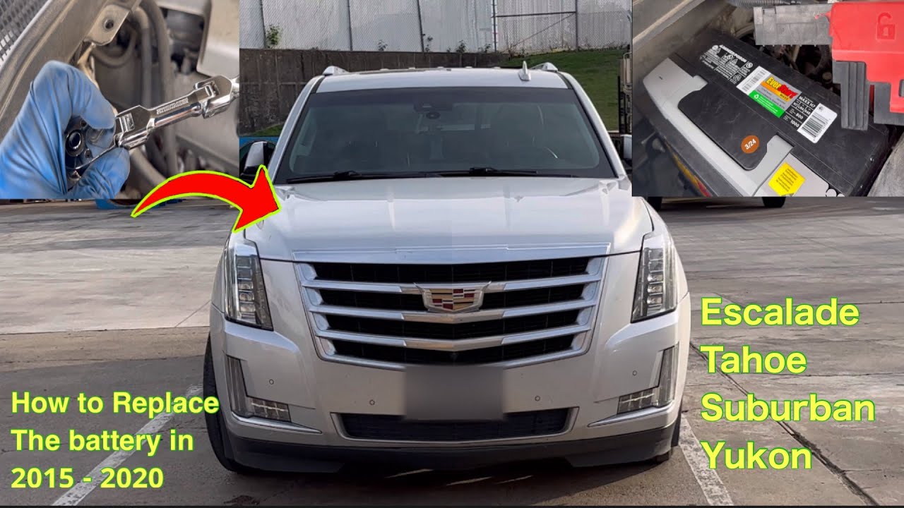 Battery Replacement for 2015 - 2020 Escalade Tahoe Suburban and Yukon. 