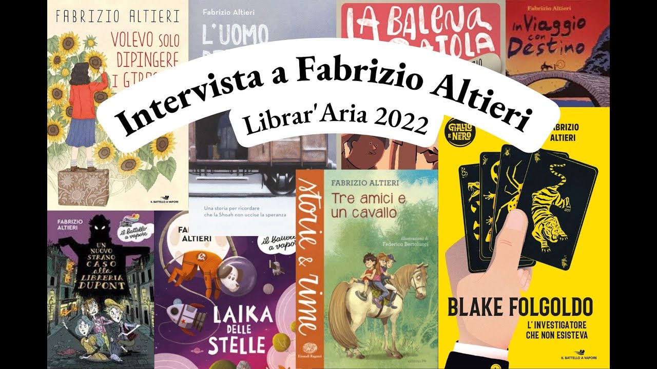 Intervista allo Scrittore Fabrizio Altieri