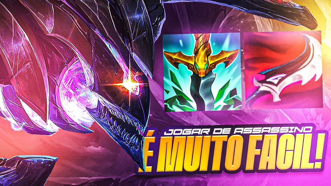 JOGAR DE ASSASSINO ASSIM É MUITO FÁCIL!! - LoL Wild Rift