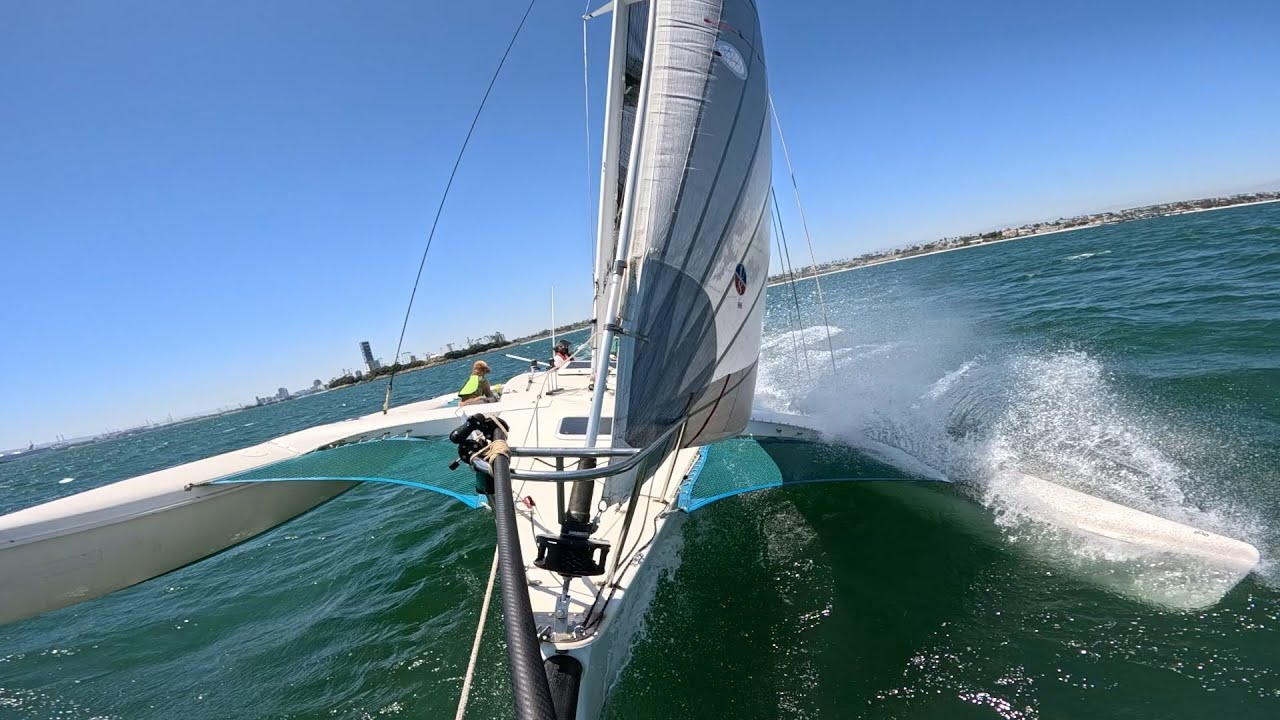 Lessons taught by the wind while solo sailing my Corsair F28R