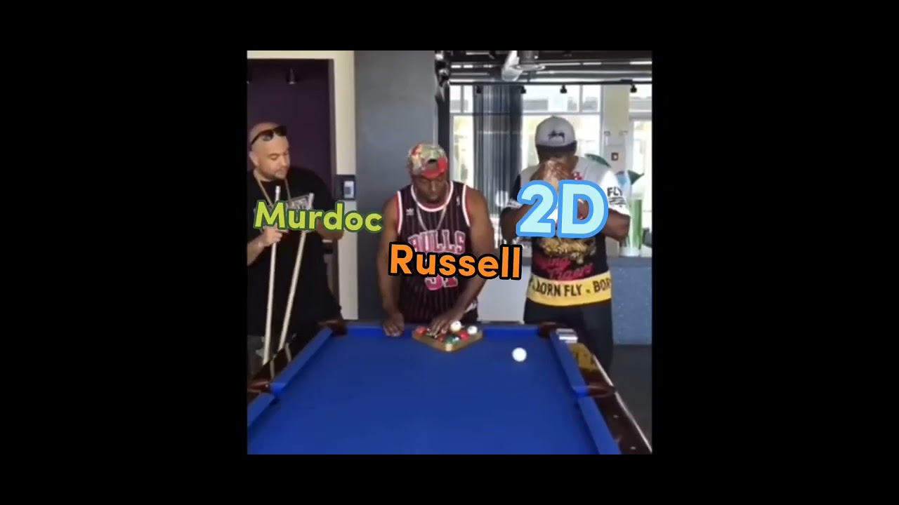 Gorillaz as vines (2023 edition)