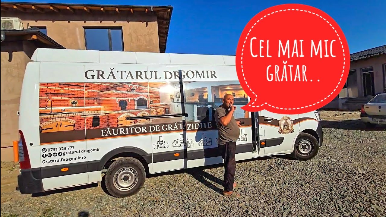 Cum arată cel mai mic grătar construit de Gheorghe 
