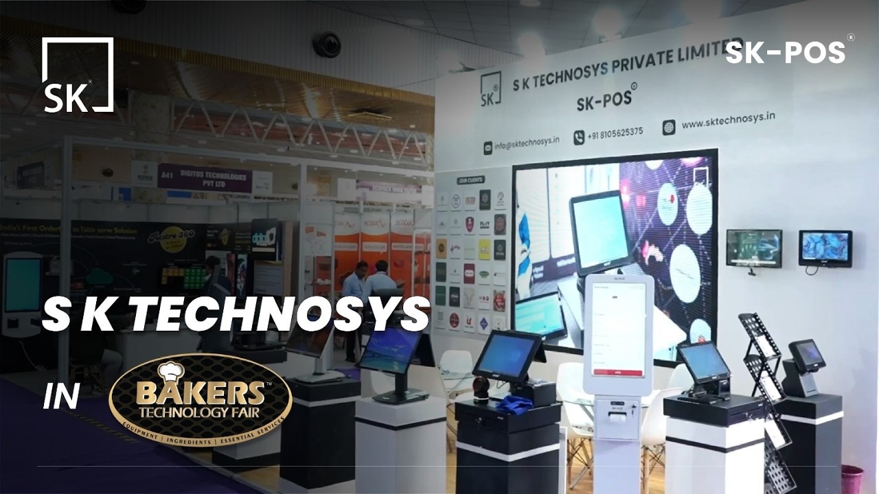 S K Technosys Private Limited at Bakers Technology Fair | SK-POS Live Demo & Innovation Showcase