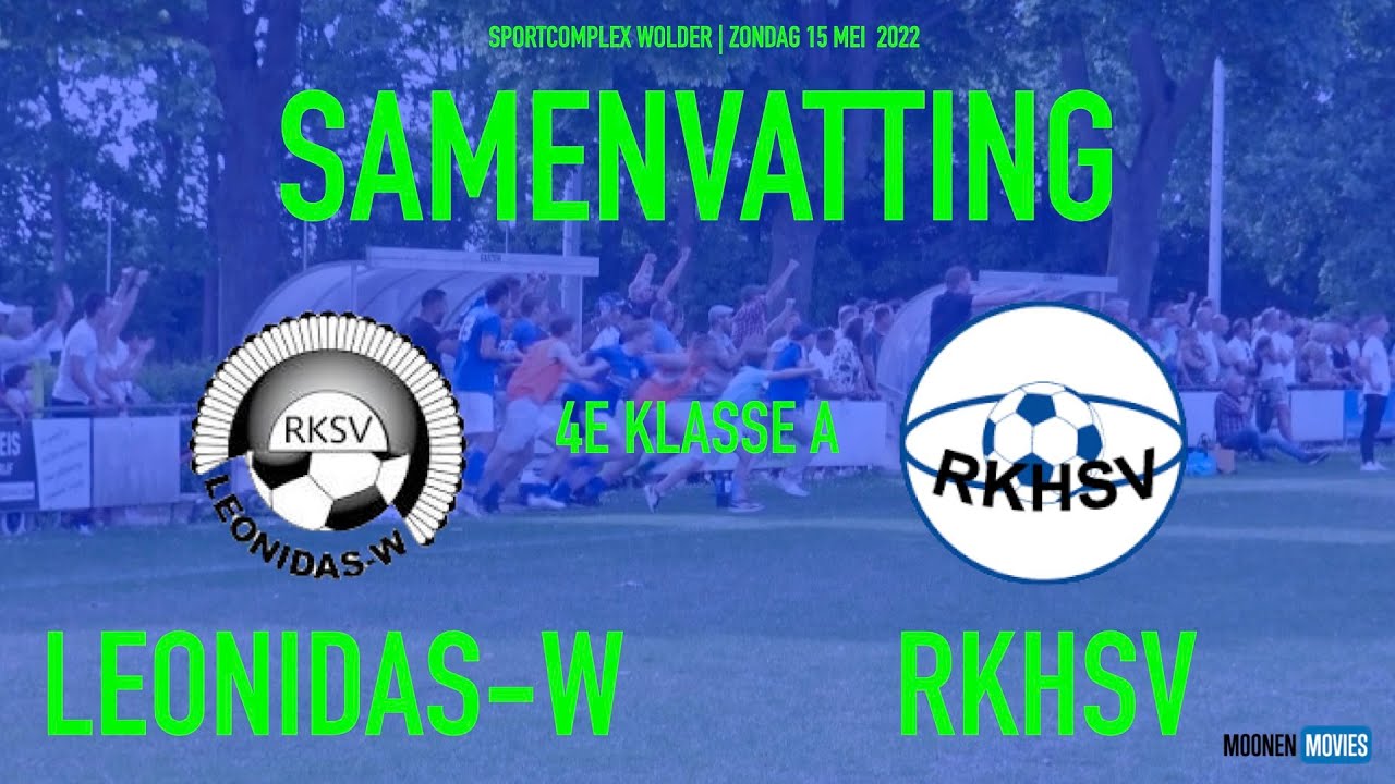 Samenvatting Leonidas-W uit Wolder (Maastricht)  -  RKHSV uit Heugem (Maastricht) 15-05-2022